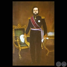 MARISCAL FRANCISCO SOLANO LÓPEZ -Óleo de JAIME BESTARD